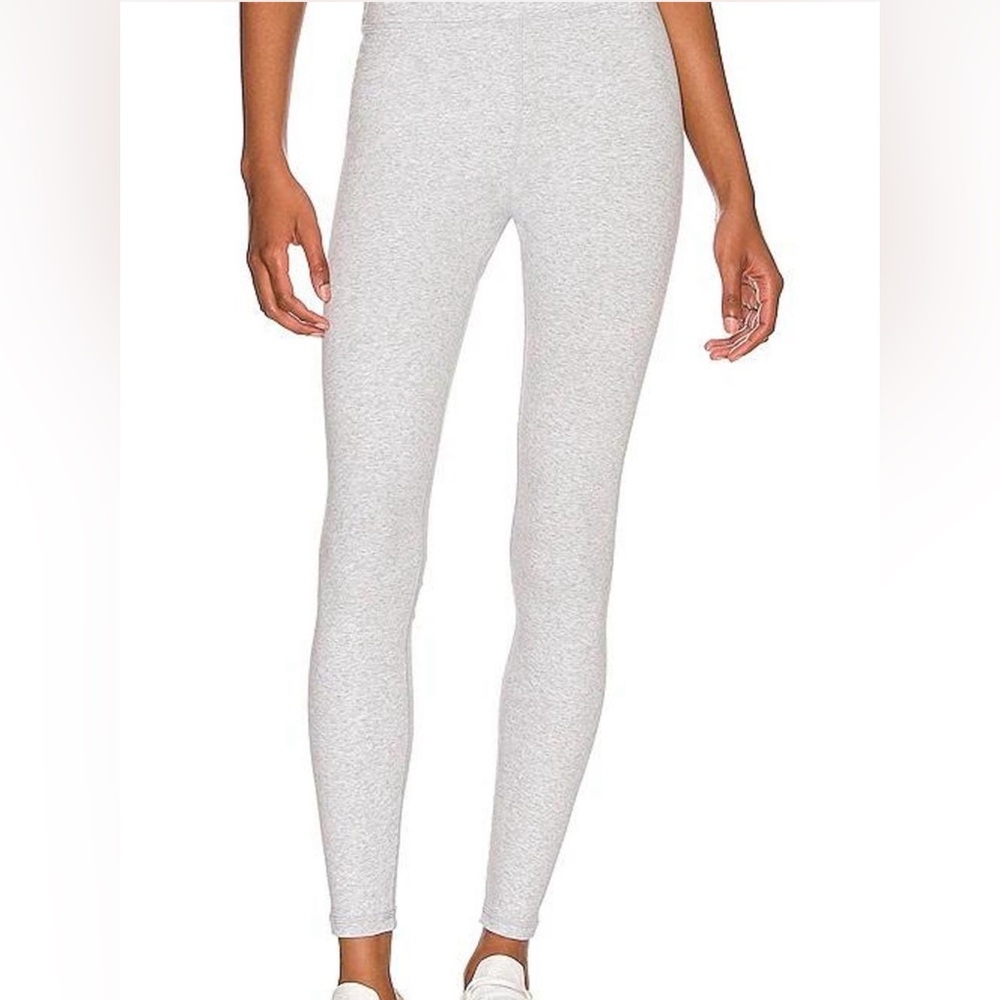 WeWoreWhat Gray Ribbed Leggings
